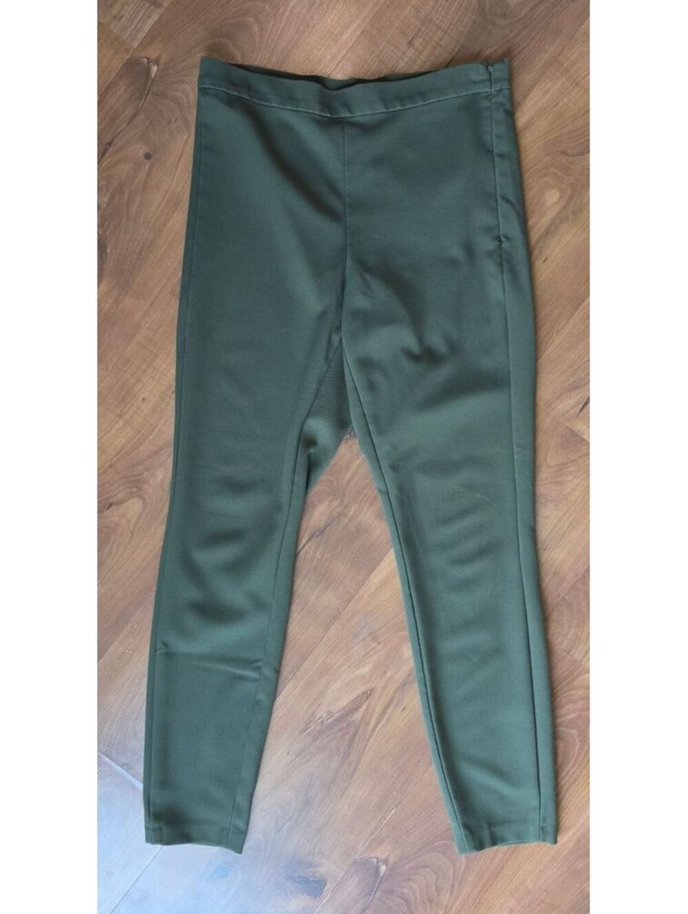Banana Republic Devon Legging-Fit Bi-Stretch Ankle Pants Olive Green Size 6